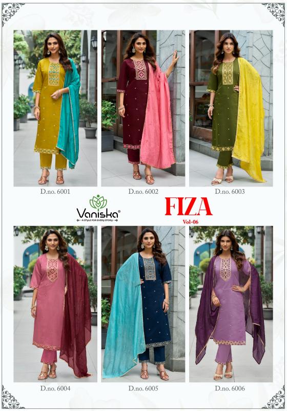 Vaniska fiza vol 6 kurti designs catalogue manufacturer wholesale